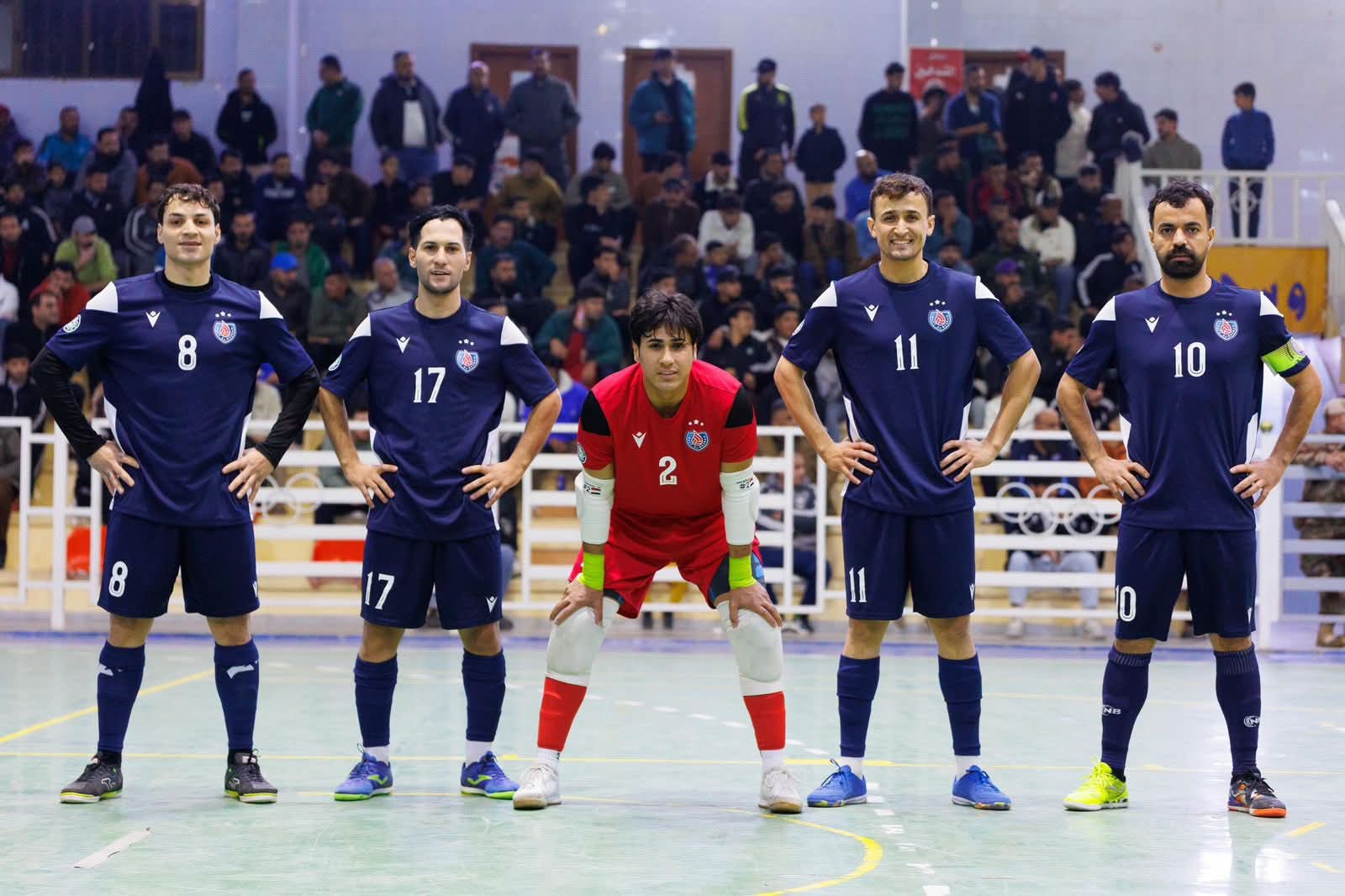 لقطة من المباراة 3