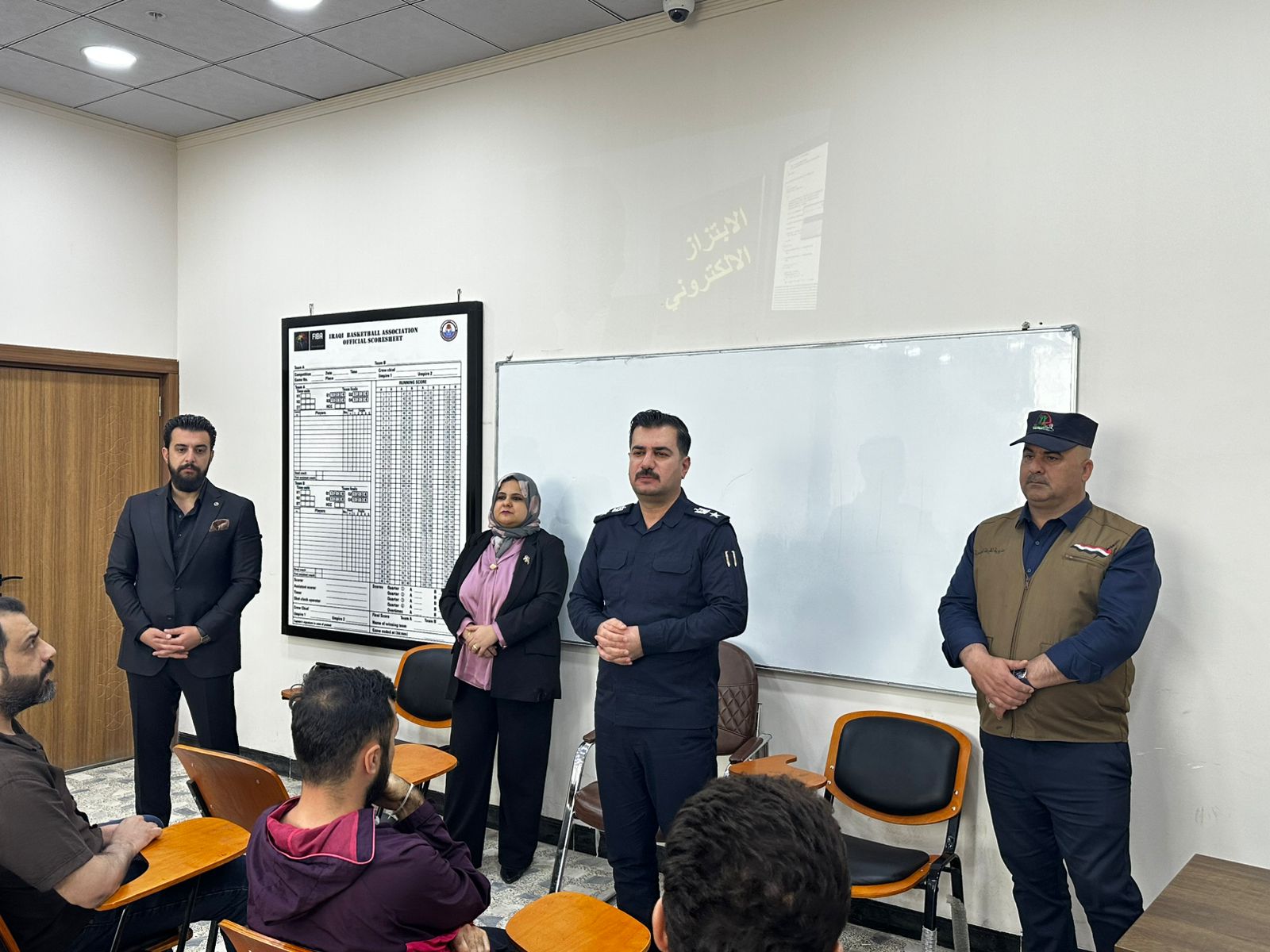 ورشة عمل بعنوان “الابتزاز الإلكتروني: الأسباب، الآليات، وطرق القضاء عليه” بالتعاون مع الشرطة المجتمعية