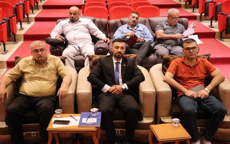 قسم النشاطات الطلابية يعقد اجتماعاً لمناقشة منهاجه مع بدء العام الدراسي الجديد 