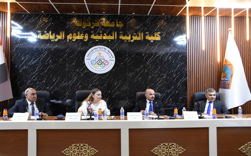 اقرار عنوان رسالة ماجستير في كلية التربية البدنية وعلوم الرياضة 