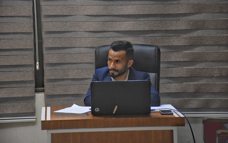 اقرار عنوان رسالة ماجستير في كلية التربية البدنية وعلوم الرياضة 