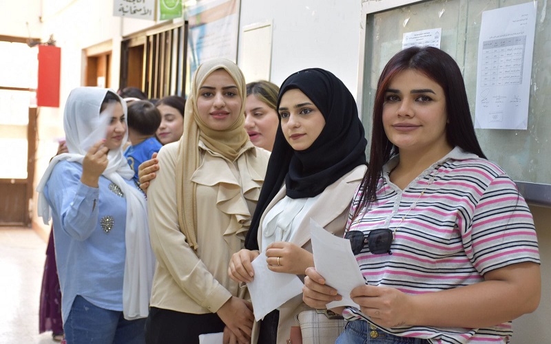 كلية التربية البدنية وعلوم الرياضة تباشر بتوزيع نتائج المرحلة الرابعة للدراستين  الصباحيةوالمسائية الدور الاول للسنة الدراسية 2023/2022