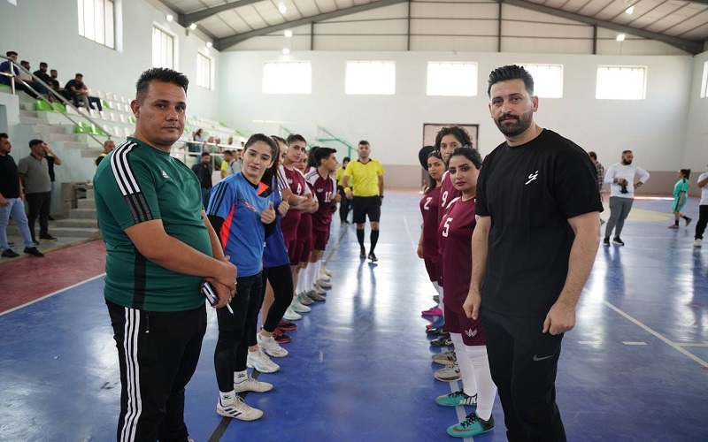 تدريسي يحرز لقب بطولة وزير الشباب والرياضة للسيدات
