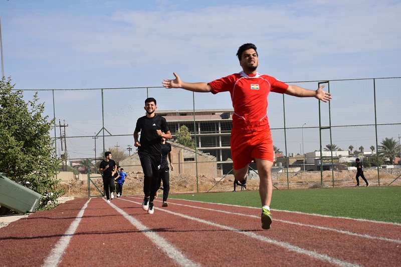 The College of Physical Education and Sports Sciences begins conducting physical and skill tests