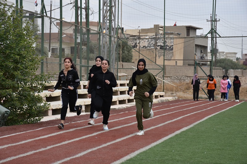 The College of Physical Education and Sports Sciences begins conducting physical and skill tests