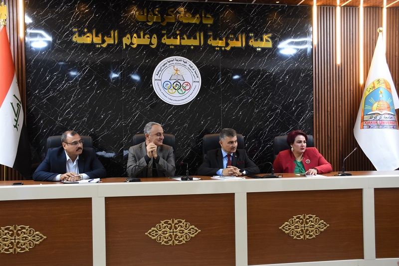 The College of Physical Education and Sports Sciences holds an expanded meeting with the faculty