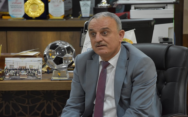 لجنة وزارية لتقييم الكليات تزور كلية التربية البدنية وعلوم الرياضة في جامعة كركوك 