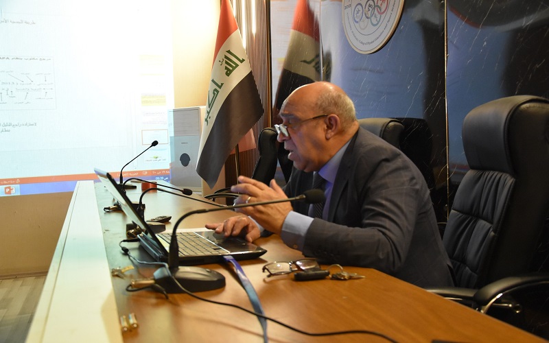 كلية التربية البدنية وعلوم الرياضة تنظم محاضرة عن اساسيات كتابة البحث العلمي لطلبة الدراسات العليا 
