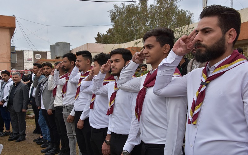 بمناسبة احرازها المركز الاول ...