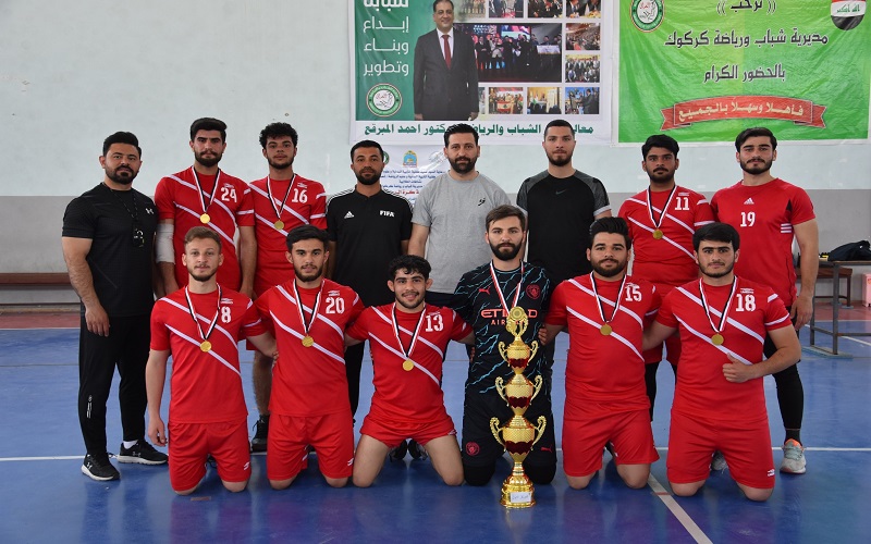 كلية التربية البدنية وعلوم الرياضة تختتم بطولة كرة اليد 