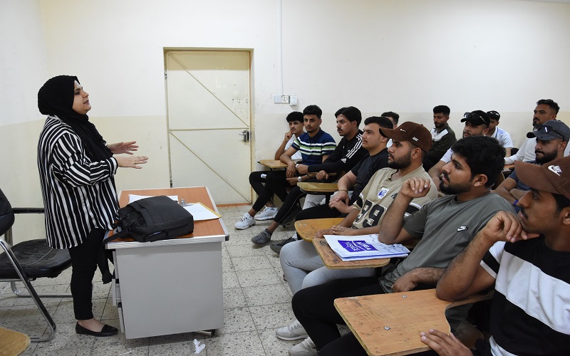 كلية التربية البدنية وعلوم الرياضة تنظم محاضرة توعوية عن دور الارشاد الجامعي وتأثيره على الطلبة 