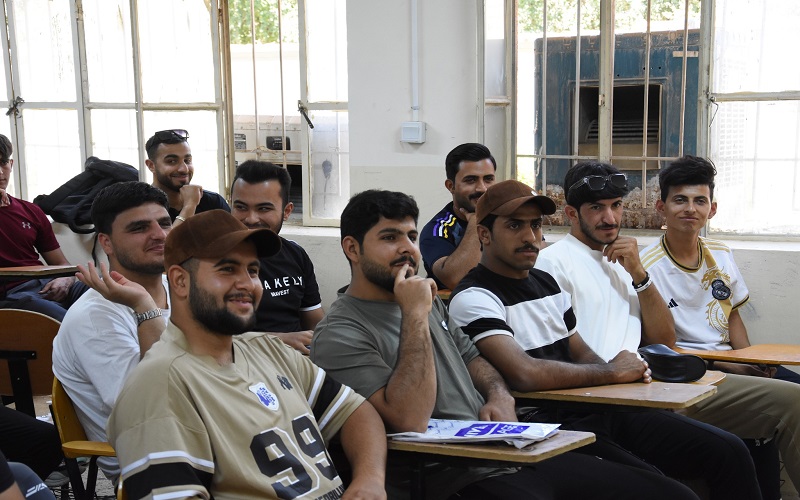 كلية التربية البدنية وعلوم الرياضة تنظم محاضرة توعوية عن دور الارشاد الجامعي وتأثيره على الطلبة 