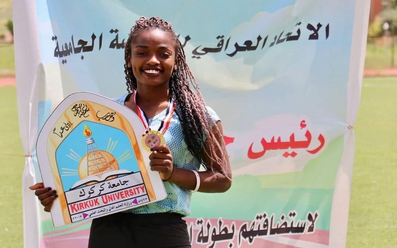 فريق جامعة كركوك  يحرز المركز الثاني في بطولة العاب القوى بمحافظة السليمانية