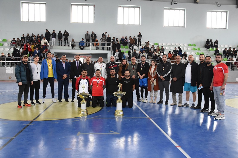 The College of Physical Education and Sports Sciences concluded the 3X3 basketball tournament between the various academic levels of students