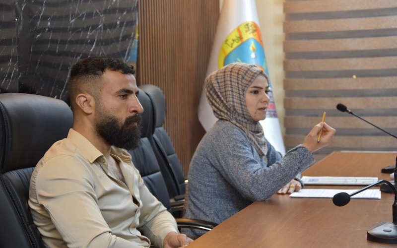 كلية التربية البدنية وعلوم الرياضة تقيم ورشة عمل علمية عن العنف الاسري 