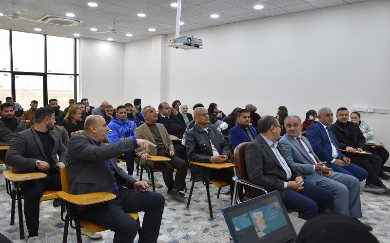 كلية التربية البدنية وعلوم الرياضة تنظم ورشة عمل علمية