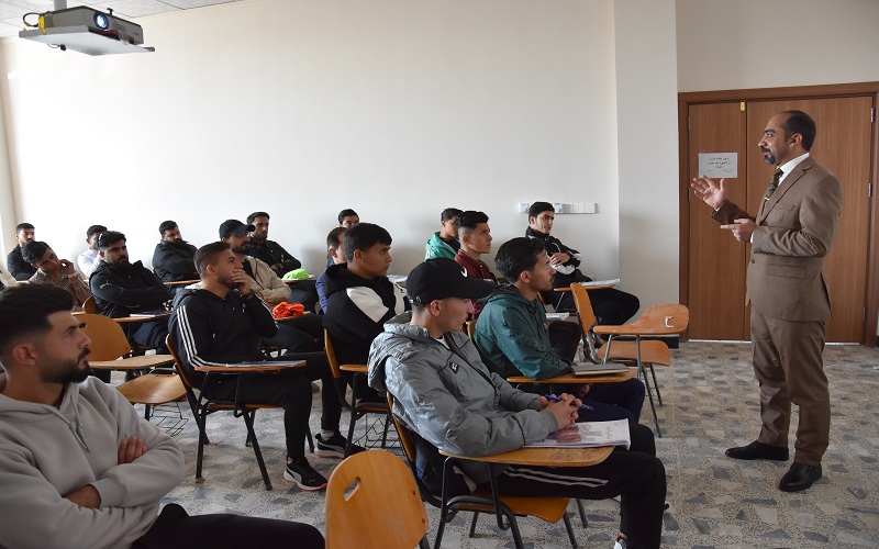 كلية التربية البدنية وعلوم الرياضة تنظم ورشة تدريبية عن ريادة الاعمال 