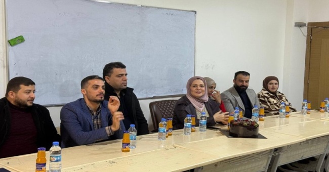 نظم قسم البرمجيات في الكلية حفلاً للتعارف لطلبة المرحلة الأولى