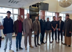 عميد كلية علوم الحاسوب وتكنولوجيا المعلومات يتفقد الأقسام الداخلية