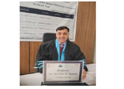 Faculty Member from the College of Computer Science and Information Technology Chairs a Master’s Thesis Defense Committee at the University of Sulaymaniyah