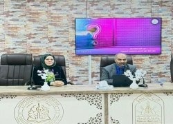 عميد كلية علوم الحاسوب وتكنولوجيا المعلومات يلتقي بطلبة المرحلة الأولى لقسم البرمجيات