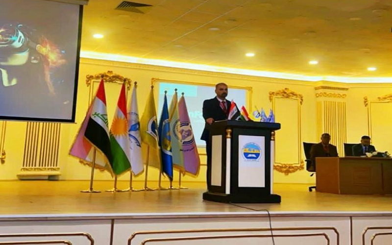 عميد كلية علوم الحاسوب وتكنولوجيا المعلومات وتدريسي يشاركان بورشة عمل في جامعة زاخو