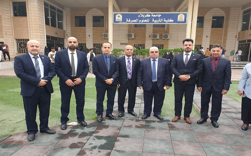 كلية علوم الحاسوب وتكنولوجيا المعلومات تشارك في مهرجان الرياضيات الثالث/ جامعة كربلاء