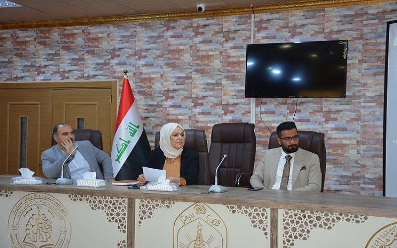 لجنة تقييم الابتكارات العلمية في جامعة كركوك تناقش الابتكارات العلمية