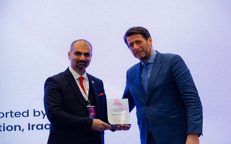 عميد كلية علوم الحاسوب وتكنولوجيا المعلومات يشارك كمتحدث رسمي (Keynote Speaker) في مؤتمر دولي