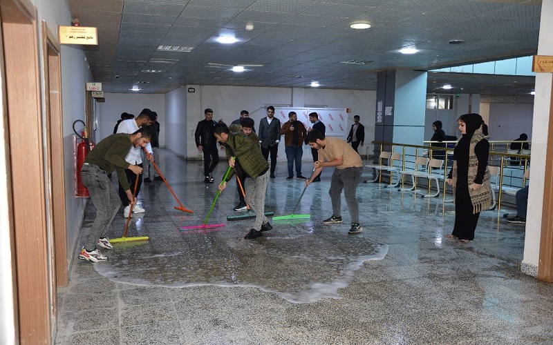 كلية علوم الحاسوب وتكنولوجيا المعلومات تنظم حملة تطوعية