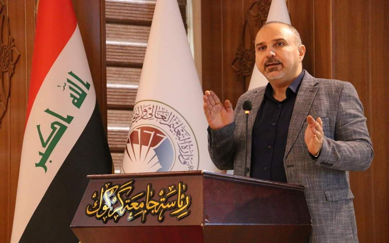  جامعة كركوك تنظم دورة حول استخدام تقنيات إعادة الصيغة وتجنب الوقوع في الاستلال عند كتابة الأبحاث 