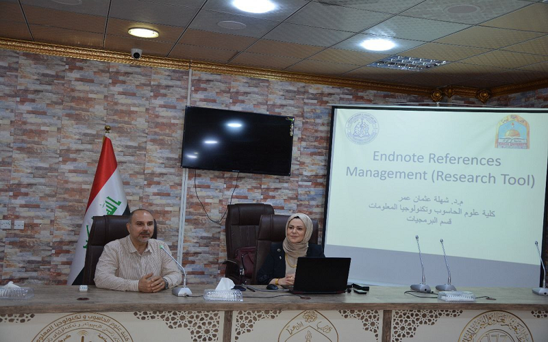 كلية علوم الحاسوب وتكنولوجيا المعلومات تنظم ورشة عمل حول كيفية استخدام EndNote لبحثك العلمي