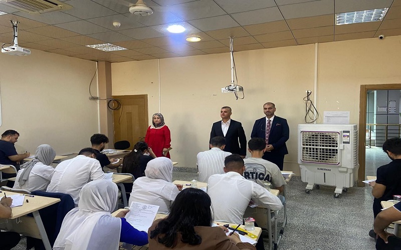 كلية علوم الحاسوب وتكنولوجيا المعلومات تواصل اداء الامتحانات النهائية