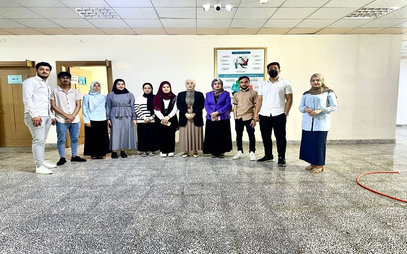 كلية علوم الحاسوب وتكنولوجيا المعلومات تنظم حملة تهيئة القاعات
