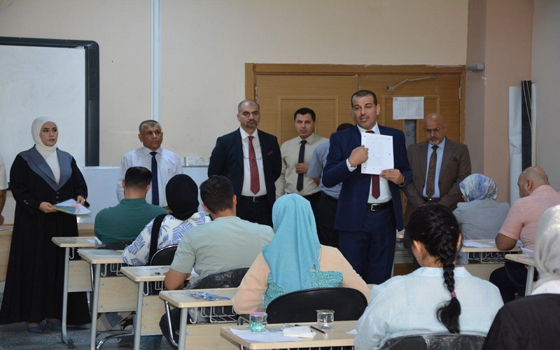 كلية علوم الحاسوب وتكنولوجيا المعلومات تباشر بإجراء الامتحان التنافسي للمتقدمين للدراسات العليا