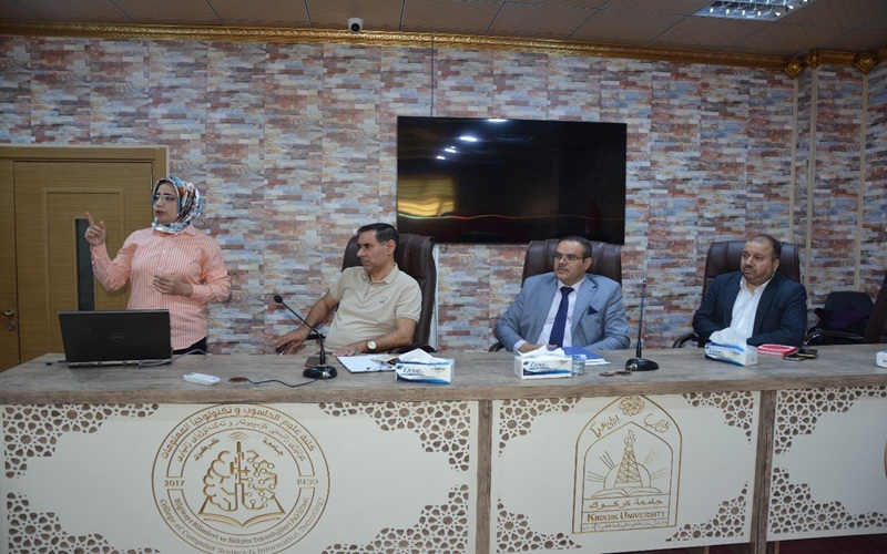 كلية علوم الحاسوب وتكنولوجيا المعلومات تناقش مشاريع طلبة الدراسات العليا (الماجستير)