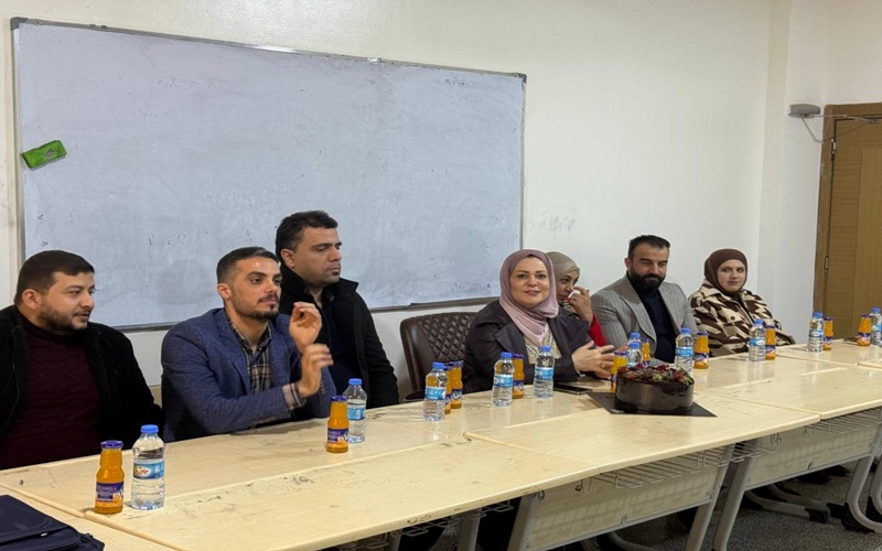 نظم قسم البرمجيات في الكلية حفلاً للتعارف لطلبة المرحلة الأولى