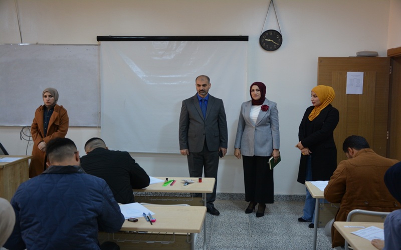 كلية علوم الحاسوب وتكنولوجيا المعلومات تباشر امتحانات الفصل الأول للدراسات العليا (الماجستير)