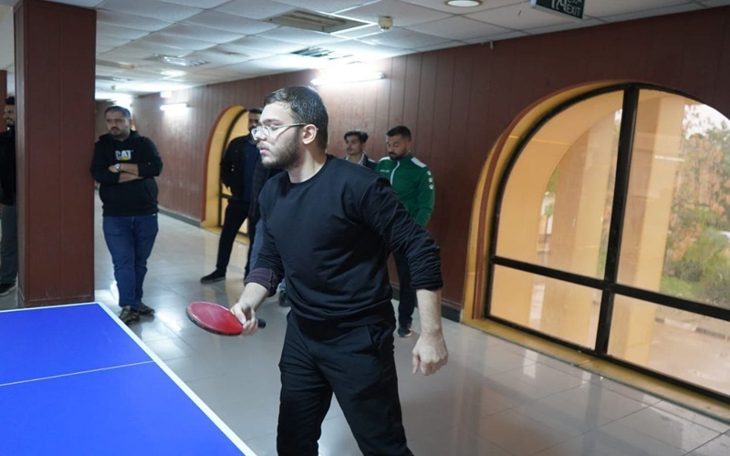 كلية علوم الحاسوب تحصد المركز الرابع في بطولة جامعة كركوك لكرة المنضدة للطلاب