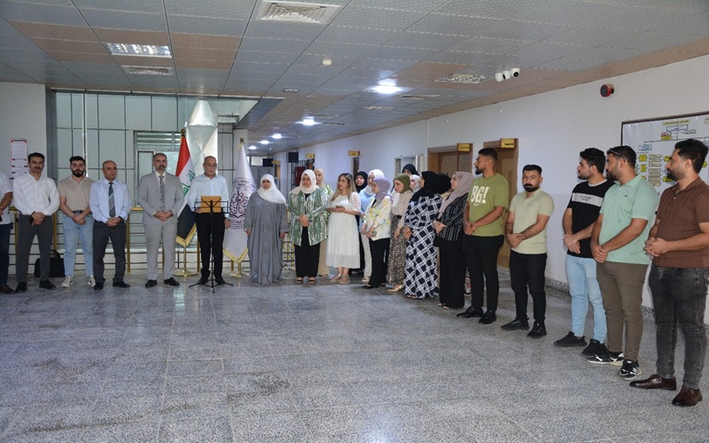 كلية علوم الحاسوب وتكنولوجيا المعلومات تنظم وقفة بمناسبة يوم الإيزيديين