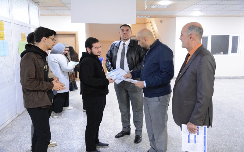 كلية علوم الحاسوب وتكنولوجيا المعلومات تنظم حملة توعوية للحد من الهجرة غير الشرعية