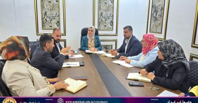 مجلس كلية الطب البيطري يعقد جلسته السابعة