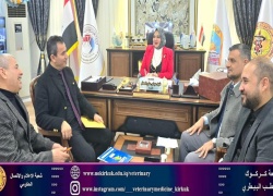 اللجنة المركزية لتقييم أداء شعبة الدراسات والتخطيط تزور الكلية