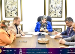 كلية الطب البيطري تنظم ورشة عمل عن الاعتماد البرامجي 