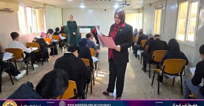 Conclusion of the first semester exams for first-year students 