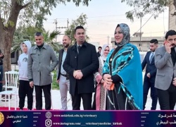 In a humanitarian gesture reflecting the spirit of social solidarity, the veterinary medicine department held a breakfast banquet.