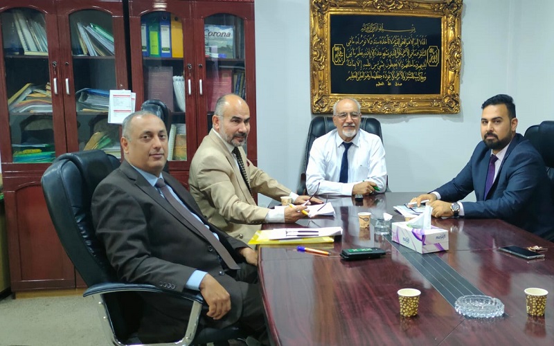 The College of Veterinary Medicine receives the ministerial committee for standards for evaluating the scientific and academic reality in universities and colleges