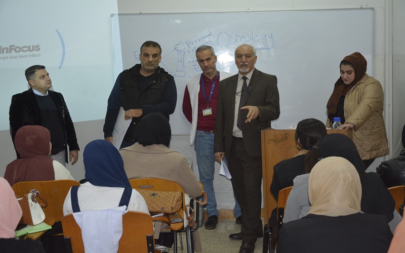 The College of Veterinary Medicine receives a medical team from the Kirkuk Health Department