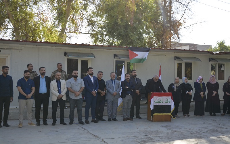 The College of Veterinary Medicine holds a stand in solidarity with the victims of Baptist Hospital.