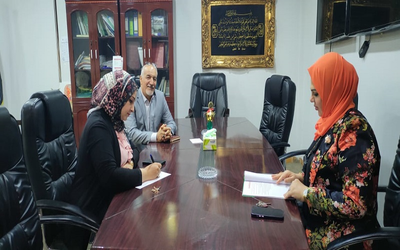 The mechanism for preparing the specialized self-evaluation report in accordance with the national standards for accrediting the programs of colleges of veterinary medicine for the academic year 2022-2023 ​